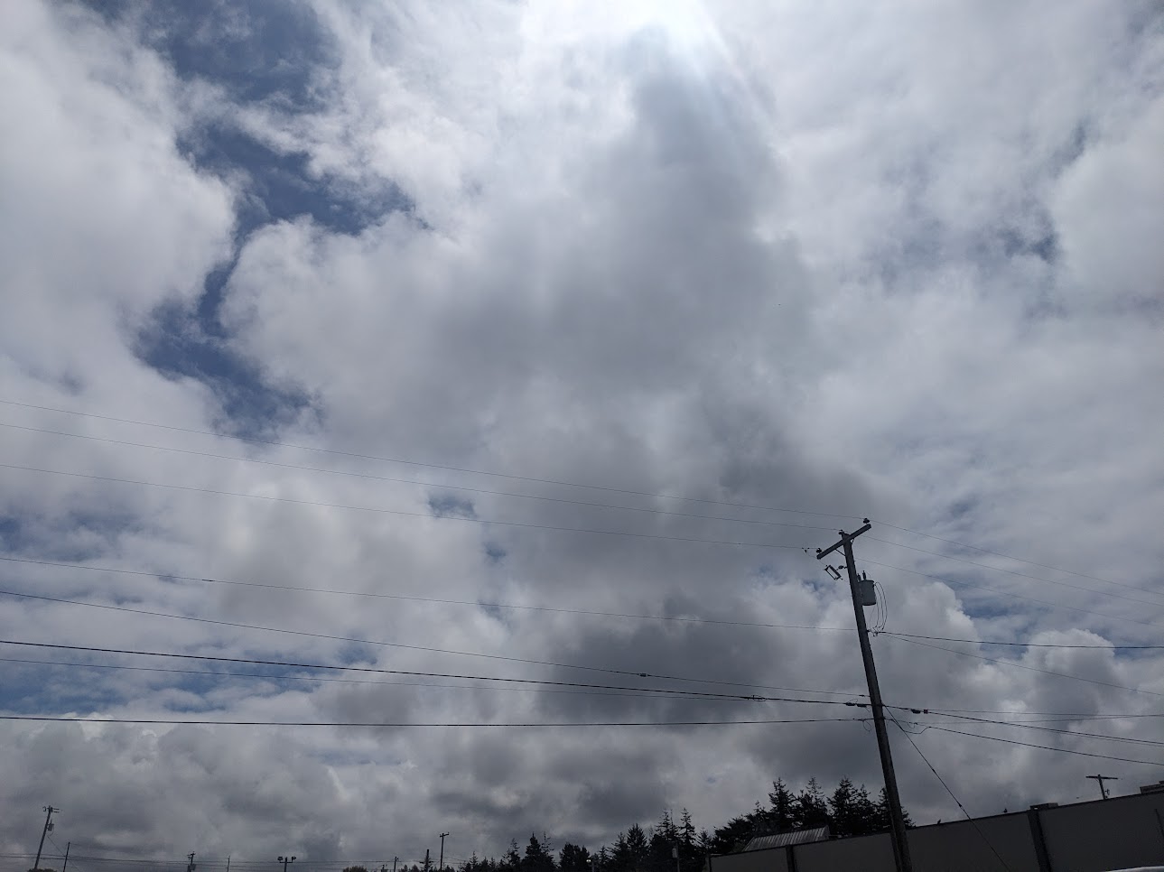Coos Bay Sky By Brandon Harvey